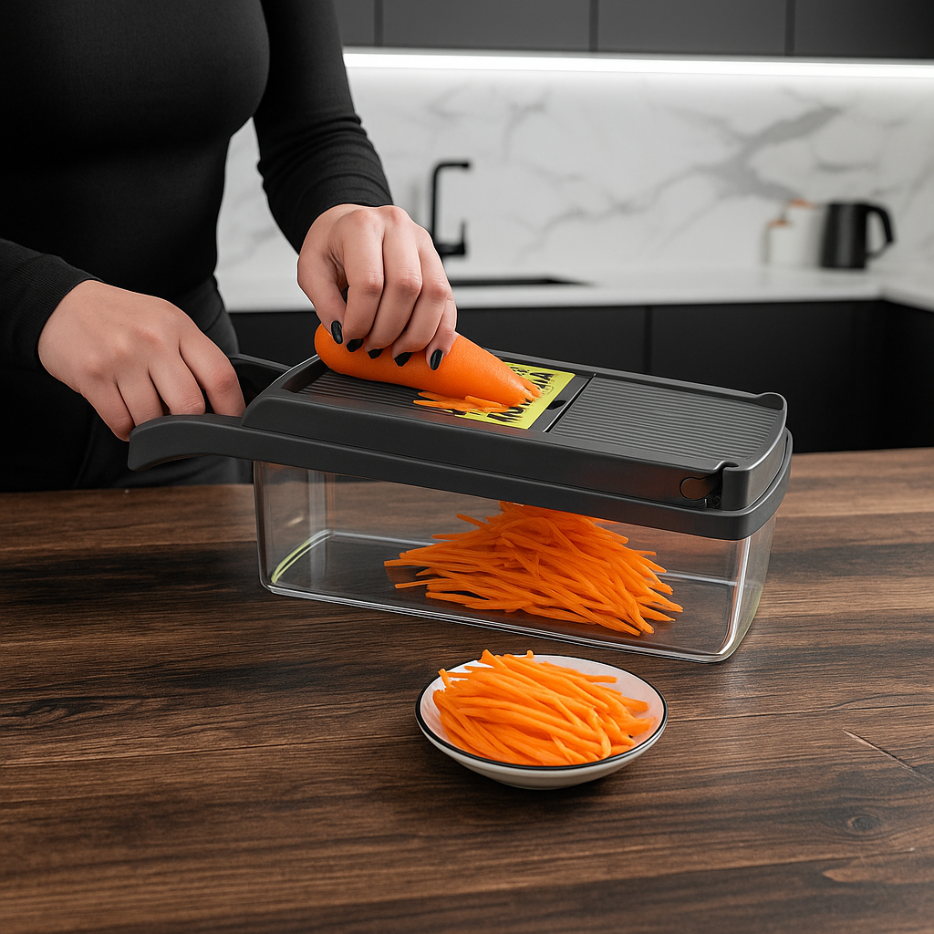 Fatiador Profissional Multiuso -  CutMaster Pro Inox 16 em 1 - Aproveite a oferta!