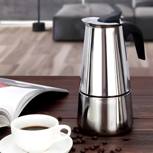 Cafeteira Italiana Aço Inox MASTER