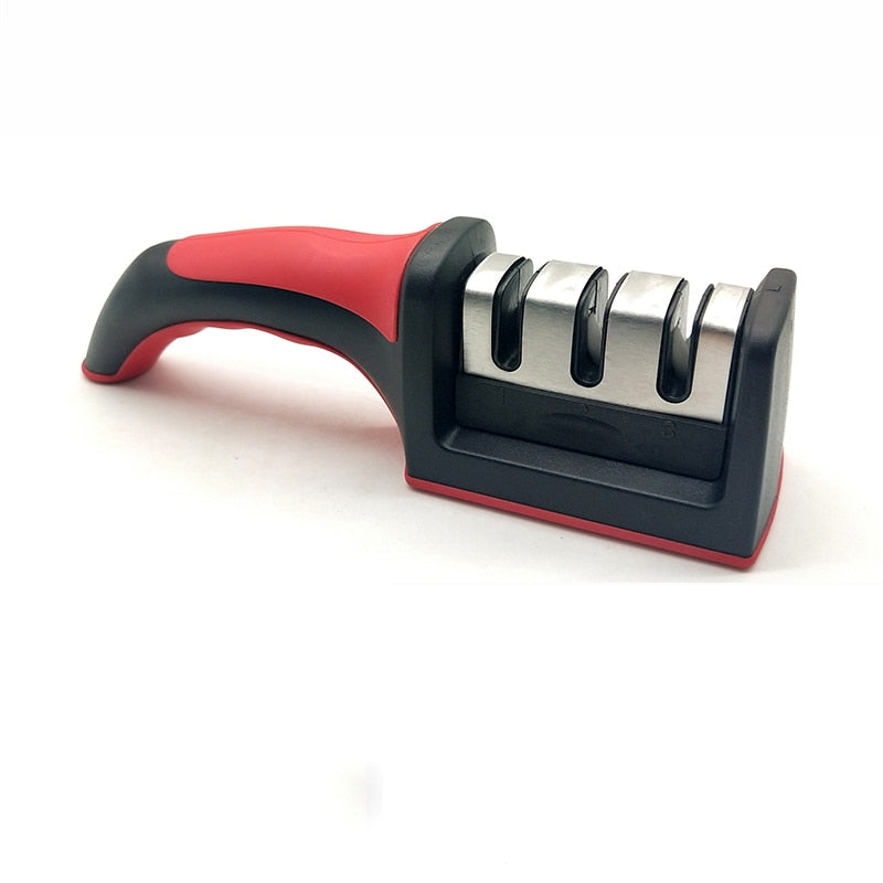 Amolador de Facas Inox 3 Estágios Profissional Premium