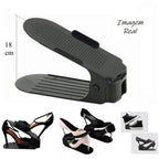 Organizadores de Sapatos | Ajustável e Resistente Preto [COMPRE 5 LEVE 10]